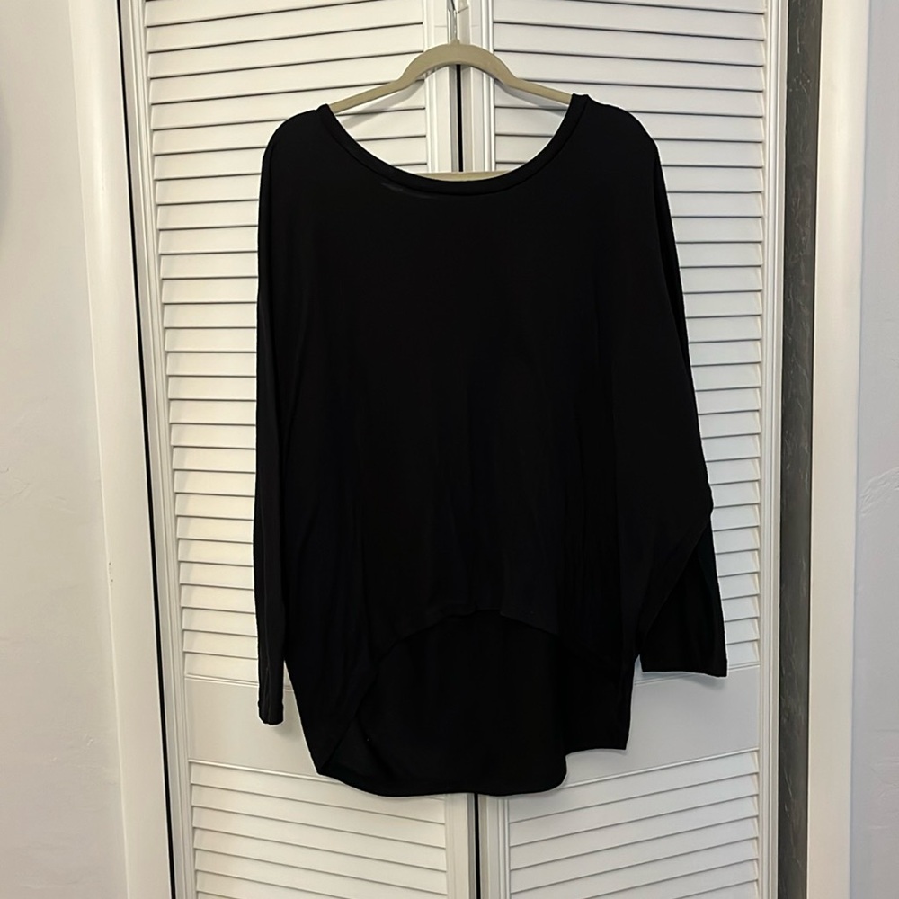 Unknown Maker Or Size- Basic Black Sweater - image 1
